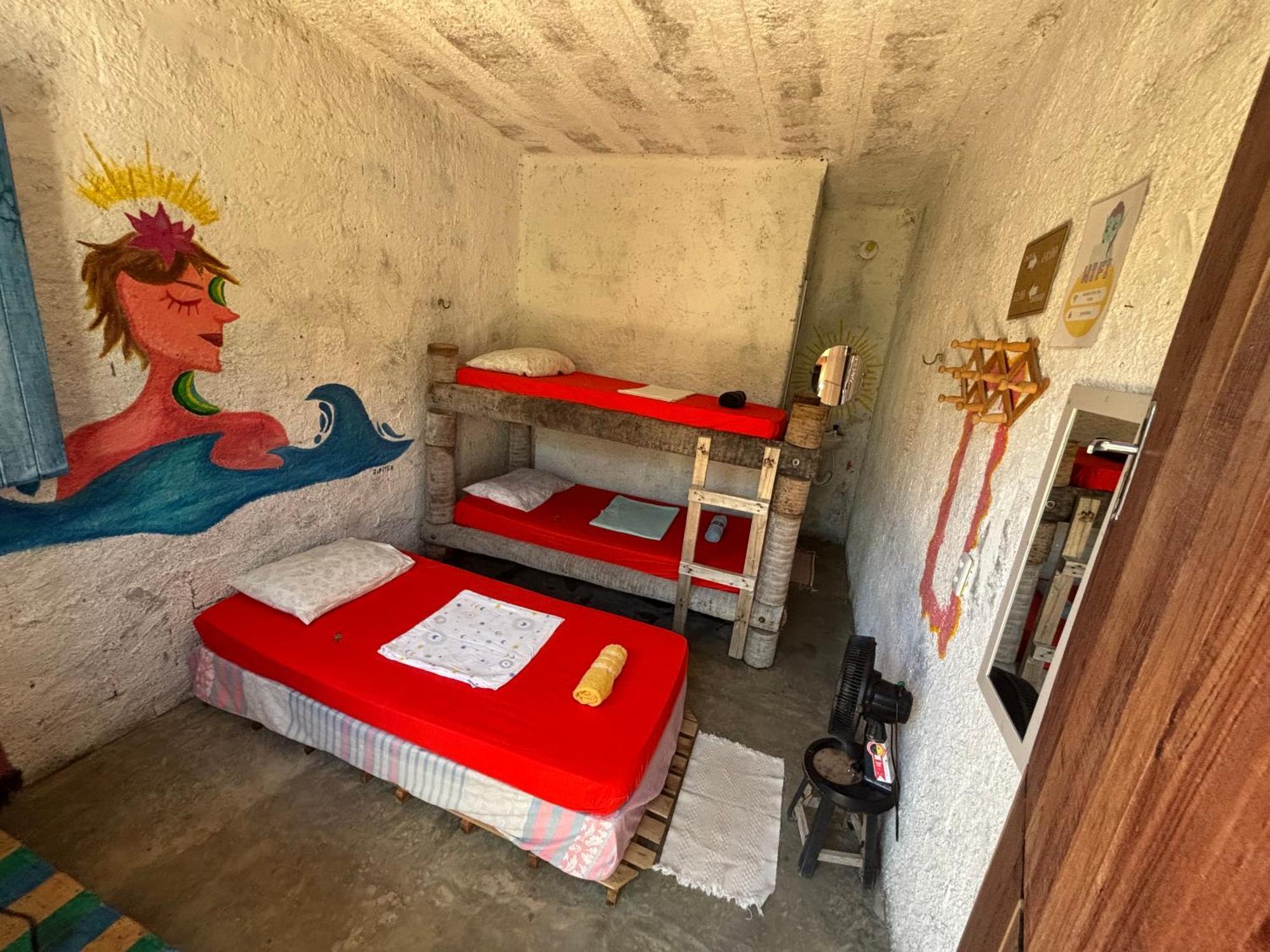 Hostel Flor Da Vida Canoa Quebrada Ngoại thất bức ảnh